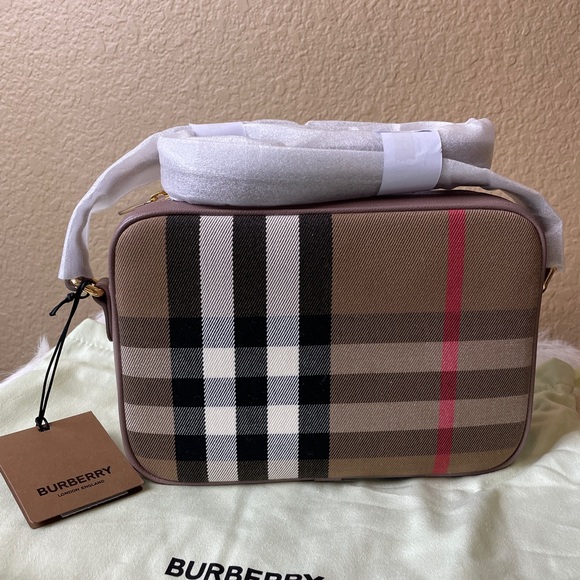 Burberry check print Crossbody bag brand new tag medium - Picture 6 of 6